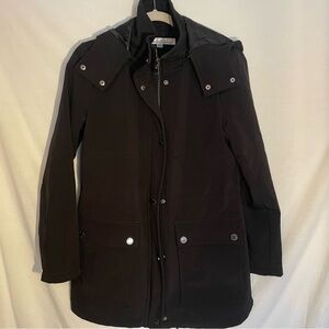 Kenneth Cole New York womens Black Utility Jacket size small